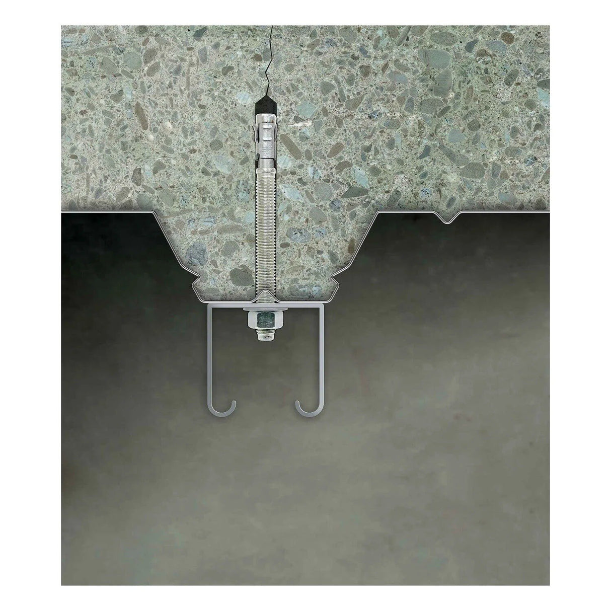 Simpson Strong-Tie STB2-62600P1 Strong-Bolt (5/8" x 6") 2 Wedge Anchor - Zinc Plated (1 Piece) - 6