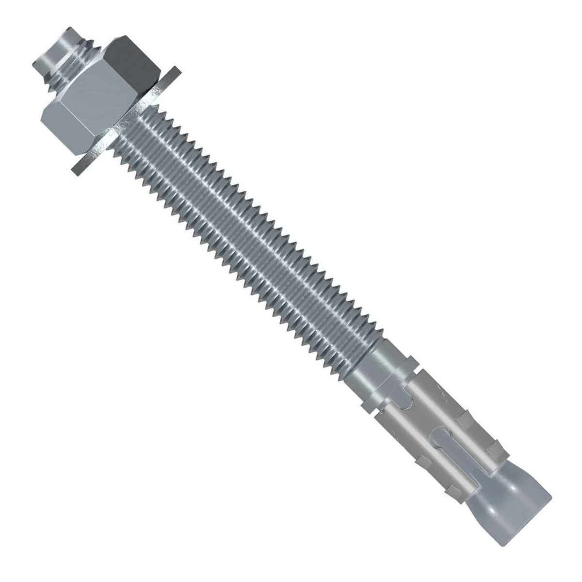 Simpson Strong-Tie STB2-62700P1 Strong Bolt (5/8" x 7") 2 Wedge Anchor Zinc-Plated Carbon Steel (1 Piece)