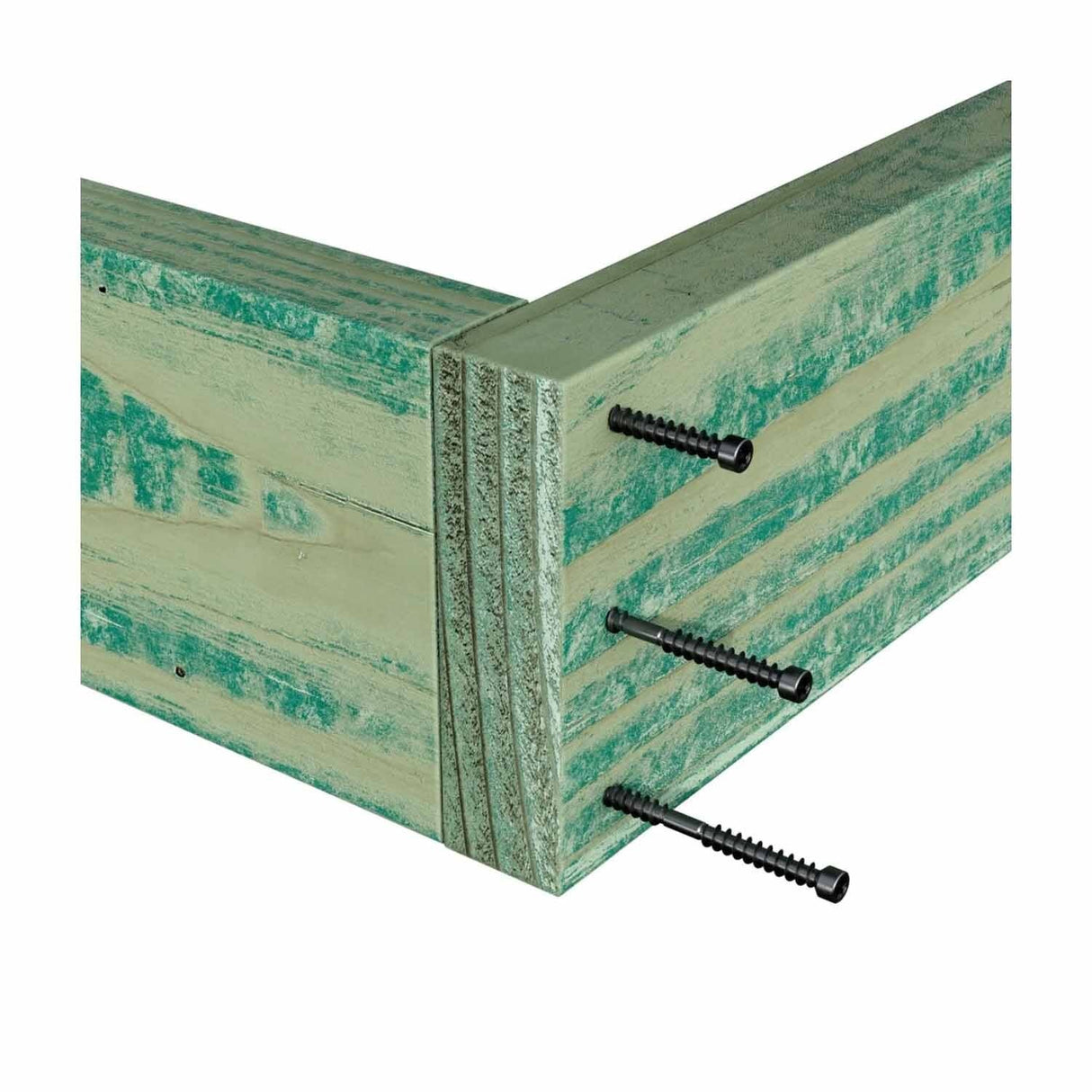 Simpson Strong-Tie SWD18212DBB-R50 Strong-Drive (0.180-in x 2-1/2-in T30) SWD Double-Threaded Screw Black (50 Pack) - 7