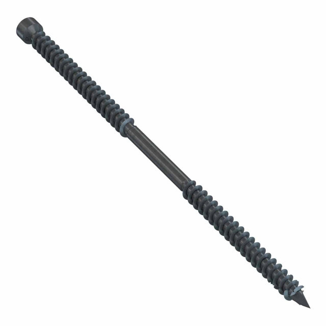 Simpson Strong-Tie SWD18614DBB-R50 Strong-Drive (0.180-in x 6-1/4-in T30) Double-Threaded Screw, Black (50 Pack)