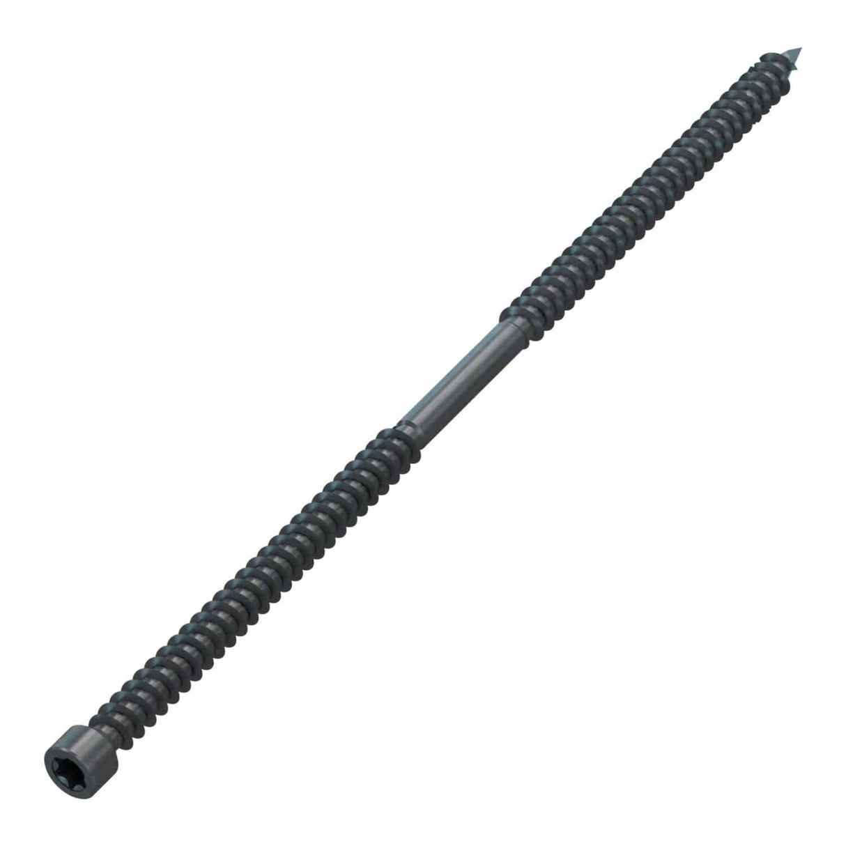 Simpson Strong-Tie SWD22812DBB-R30 Strong-Drive (0.235" x 8-1/2") Double-Threaded Screw T40 Black (30 Pack) - 3