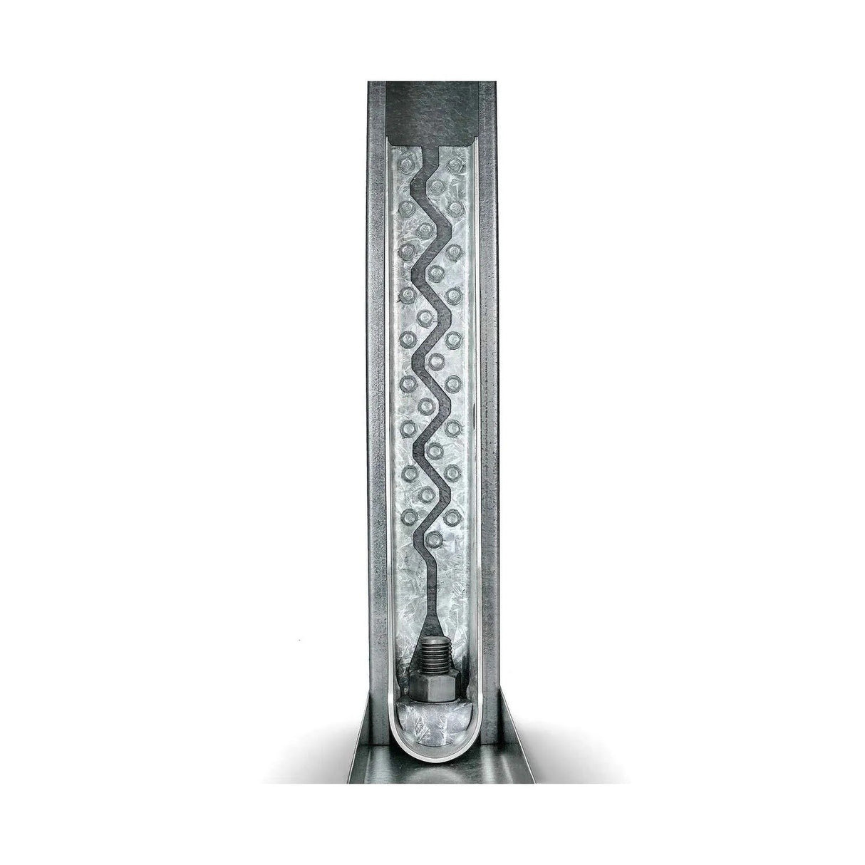 Simpson Strong-Tie S/HDU6 (10-3/8") Light-Gauge Steel Holdown, G90 Galvanized - 2