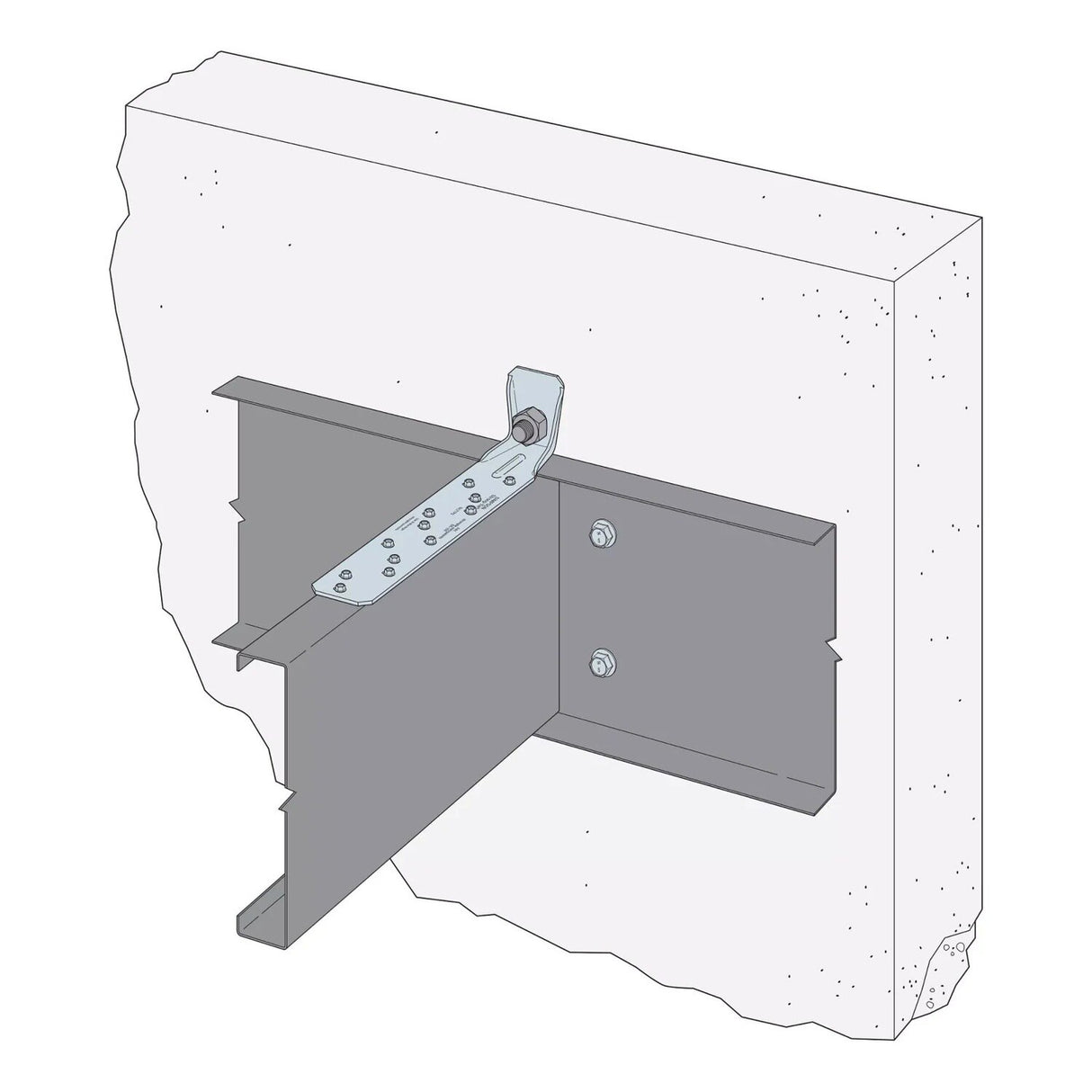Simpson S/LTTP2 Strong-Tie Galvanized Tension Tie for Cold-Formed Steel Construction - 5