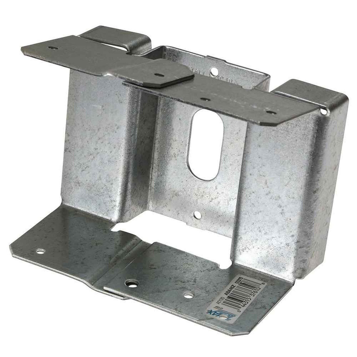 Simpson Strong-Tie ABA46Z (5-3/16") 14Ga Adjustable Post Base for 4x6 Lumber - ZMAX Finish - 2