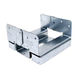 Simpson Strong-Tie ABA66Z (6") 16Ga Adjustable Standoff Post Base for 6x6 - ZMAX Finish
