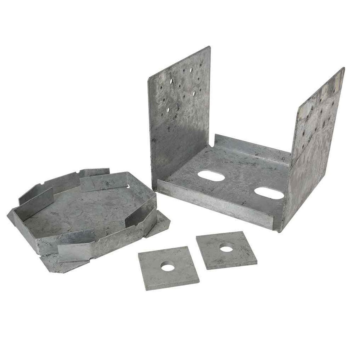 Simpson Strong-Tie ABU88RHDG (8" x 8" Rough) ABU HDG Adjustable Post Base for Rough Lumber - 2