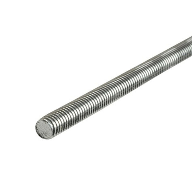 Simpson Strong-Tie ATR1X12ZP (1" x 12") Zinc-Plated All-Thread Rod for Concrete Anchoring and Tension Transfer