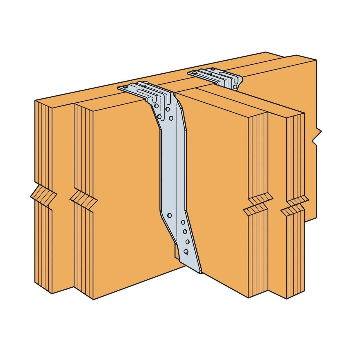 Simpson Strong-Tie BA1.81/11.88 (1-3/4" x 11-7/8") Top-Flange Joist Hanger for Engineered Wood - 4