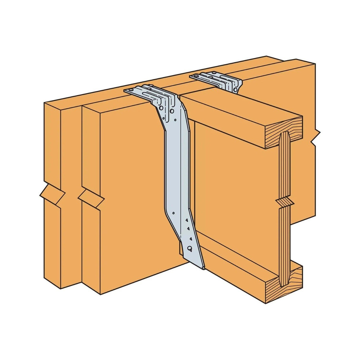 Simpson Strong-Tie BA1.81/11.88 (1-3/4" x 11-7/8") Top-Flange Joist Hanger for Engineered Wood - 6