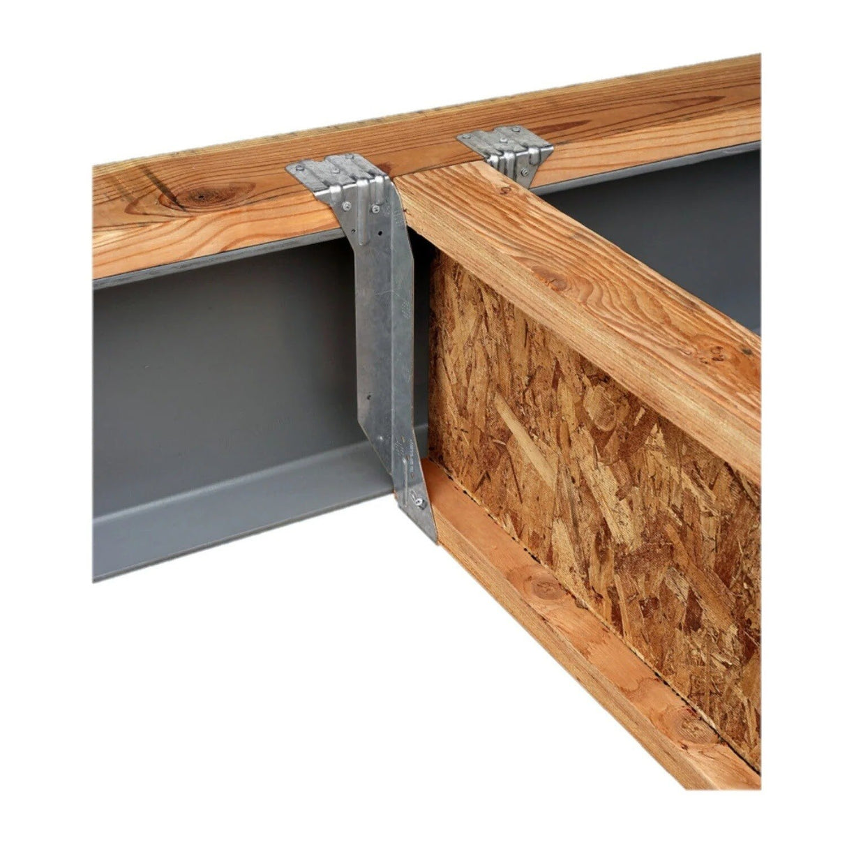 Simpson BA7.12/11.88 Strong-Tie Top-Flange Joist Hanger for Double 3-1/2" x 11-7/8" Engineered Wood - 4