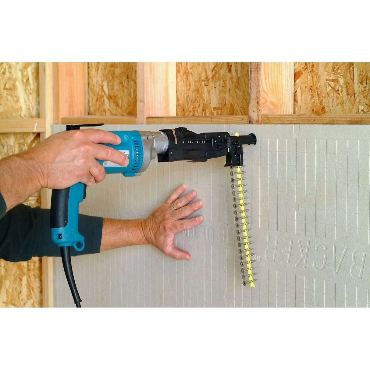 Simpson Strong-Tie CB3BLG114S (#10 x 1-1/4") Fiber-Cement Board Screw Collated (1500 Pack) - 2