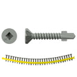 Simpson Strong-Tie CBSDQ106S (#8 x 1-1/16") Sheathing-to-CFS Screw Ribbed Flat Head (2500 Pack)