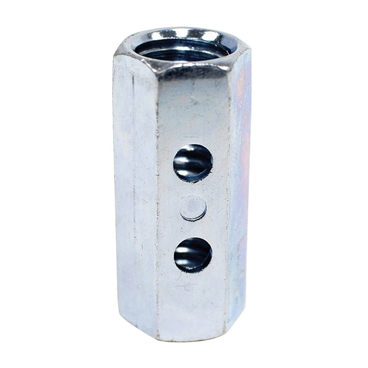 Simpson Strong-Tie CNW1/2 Coupler Nut with Witness Hole for Threaded Rod