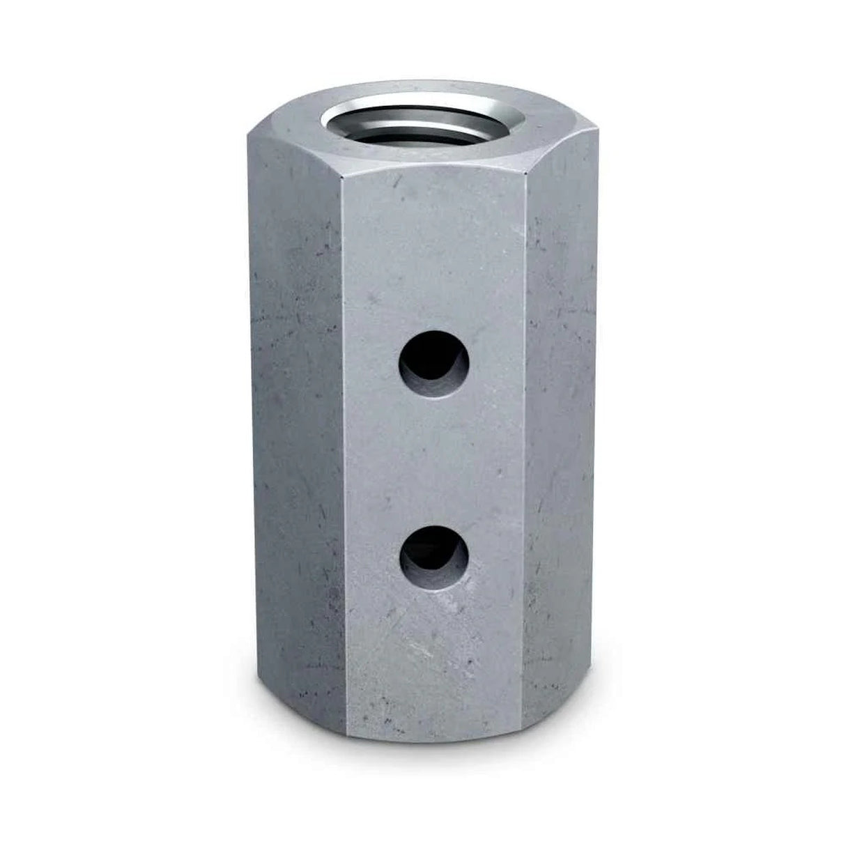 Simpson Strong-Tie CNW3/8 Coupler Nut with Witness Hole for Threaded Rod