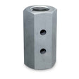 Simpson Strong-Tie CNW5/8 Coupler Nut with Witness Hole for Threaded Rod