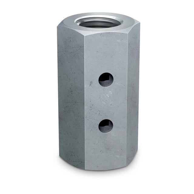 Simpson Strong-Tie CNW5/8 Coupler Nut with Witness Hole for Threaded Rod