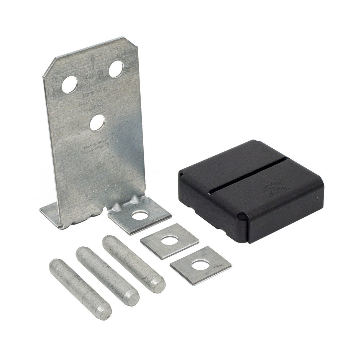 Simpson Strong-Tie CPT44SS (4" x 4") Stainless-Steel Concealed Post Base (1 Piece) - 3