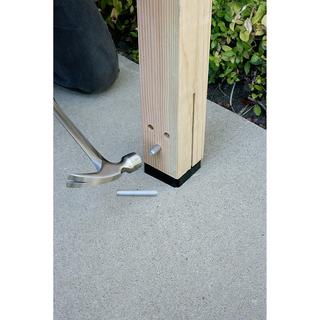 Simpson Strong-Tie CPT44SS (4" x 4") Stainless-Steel Concealed Post Base (1 Piece) - 4