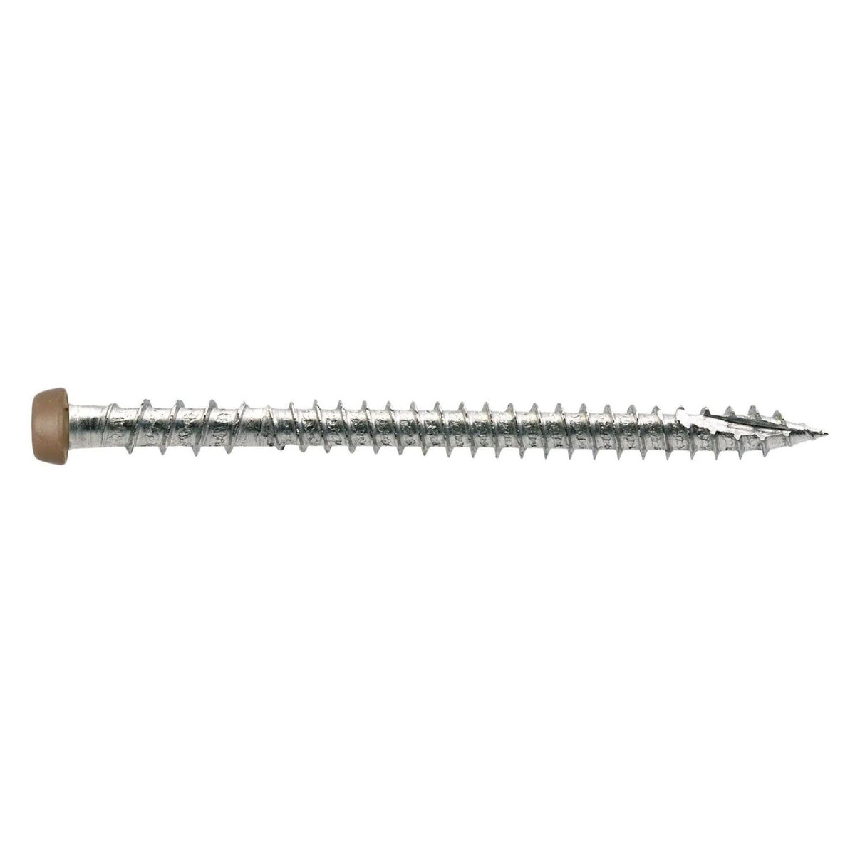 Simpson Strong-Tie DCU234C316TN Deck-Drive (#10 x 2-3/4") T20 DCU Composite Screw, Type 316, Tan (70 Pack)
