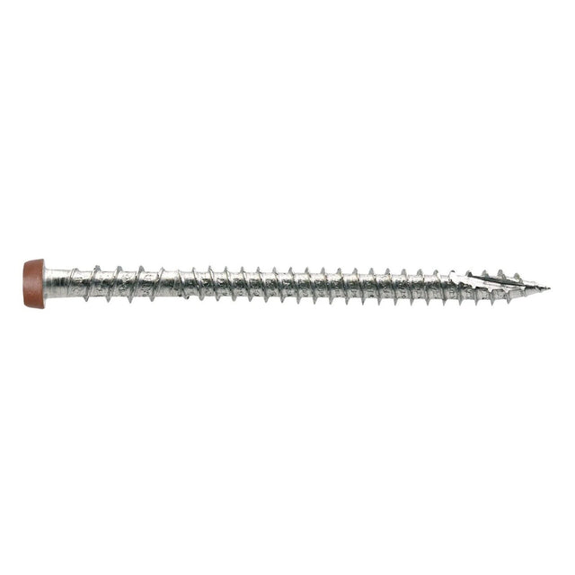 Simpson Strong-Tie DCU234MB305BR01 Deck-Drive (#10 x 2-3/4") T20 DCU Stainless Steel Composite Screw, Brown 01 (1750 Pack)