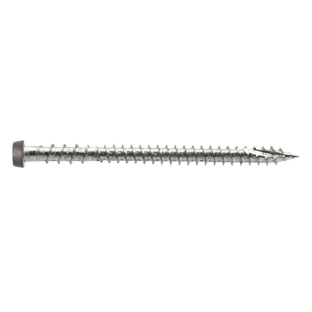 Simpson Strong-Tie DCU234P316GR04 Deck-Drive (#10 x 2-3/4") T20 DCU SS Composite Screw, Type 316, Gray 04 (350 Pack)