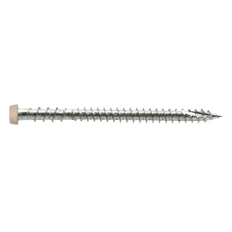 Simpson Strong-Tie DCU234P316TN02 Deck-Drive (#10 x 2-3/4") T20 DCU SS Composite Screw, Type 316, Tan 02 (350 Pack)
