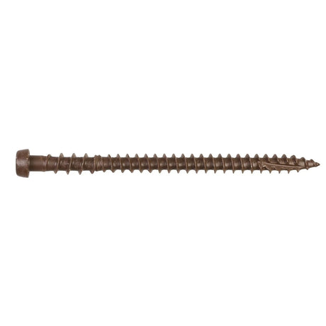 Simpson Strong-Tie DCU234RD01R350 Deck-Drive (#10 x 2-3/4") T20 DCU Quik-Guard Composite Screw, Red 01 (350 Pack)