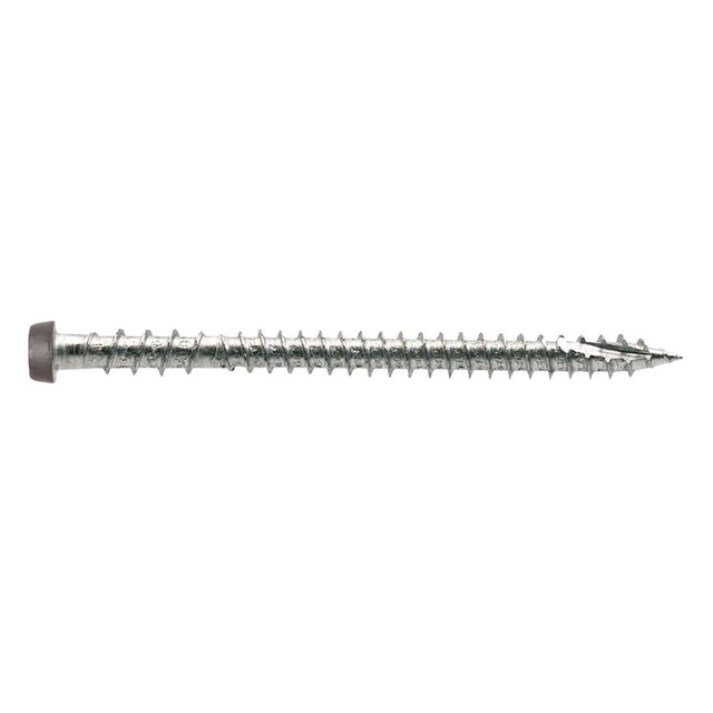 Simpson Strong-Tie DCU234S316GR04 Deck-Drive (#10 x 2-3/4") Collated DCU Composite Screw, Type 316 - Gray 04 (1000 Pack)
