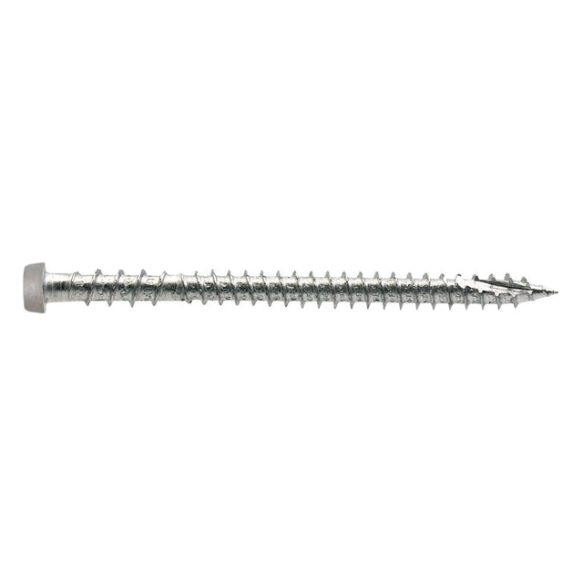 Simpson Strong-Tie DCU234S316GR Deck-Drive (#10 x 2-3/4") T20 DCU SS Composite Screw, Type 316, Gray (1000 Pack)