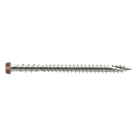 Simpson Strong-Tie DCU234S316TN01 Deck-Drive (#10 x 2-3/4") Collated DCU Composite Screw, Type 316 - Tan 01 (1000 Pack)