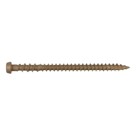 Simpson Strong-Tie DCU234STN Deck-Drive (#10 x 2-3/4") DCU Quik Guard Composite Collated Screw, Tan (1000 Pack)