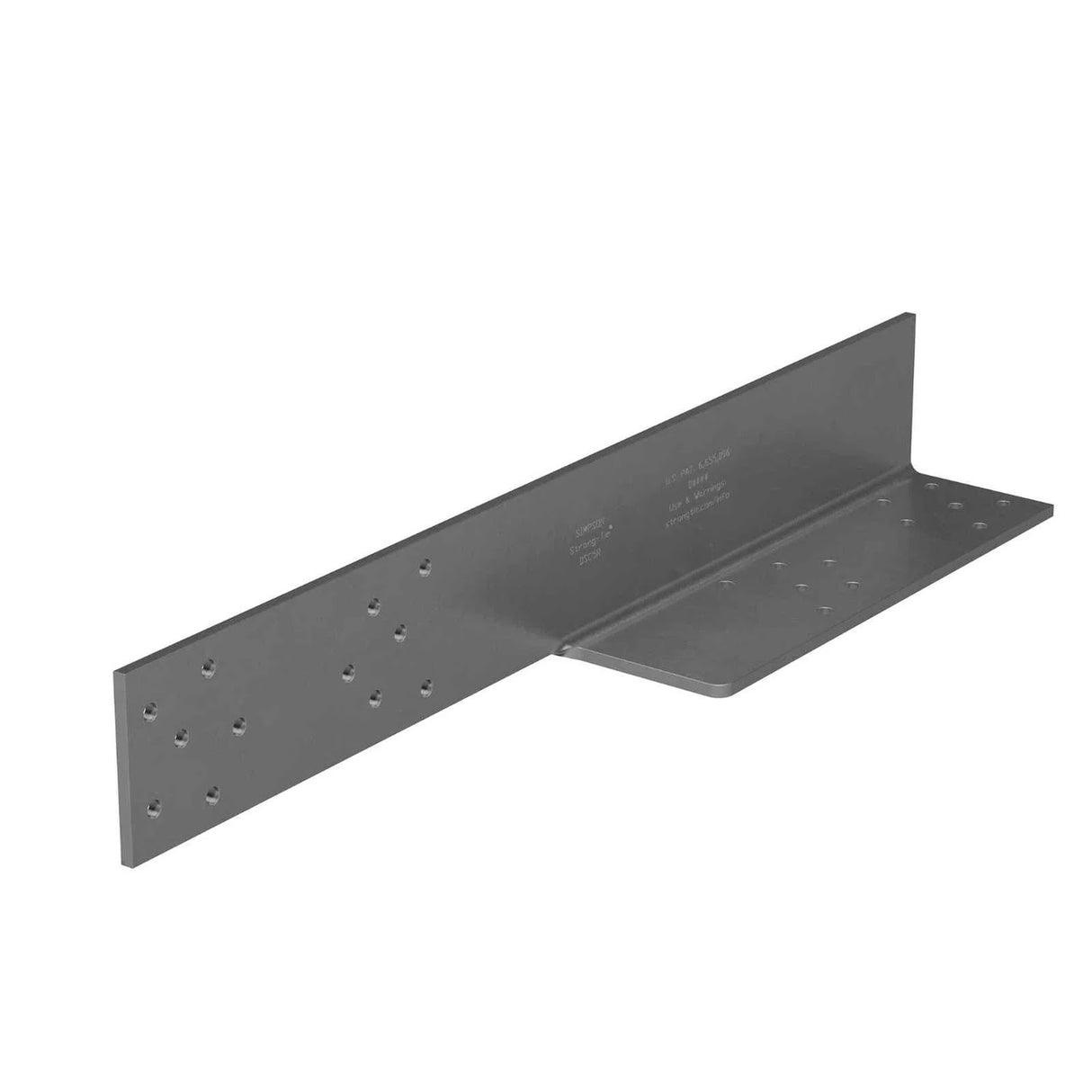 Simpson DSC5R-SDS3 Strong-Tie 21" Drag-Strut Connector with SDS Screws, Skewed Right for Truss-to-Wall Lateral Load Transfer