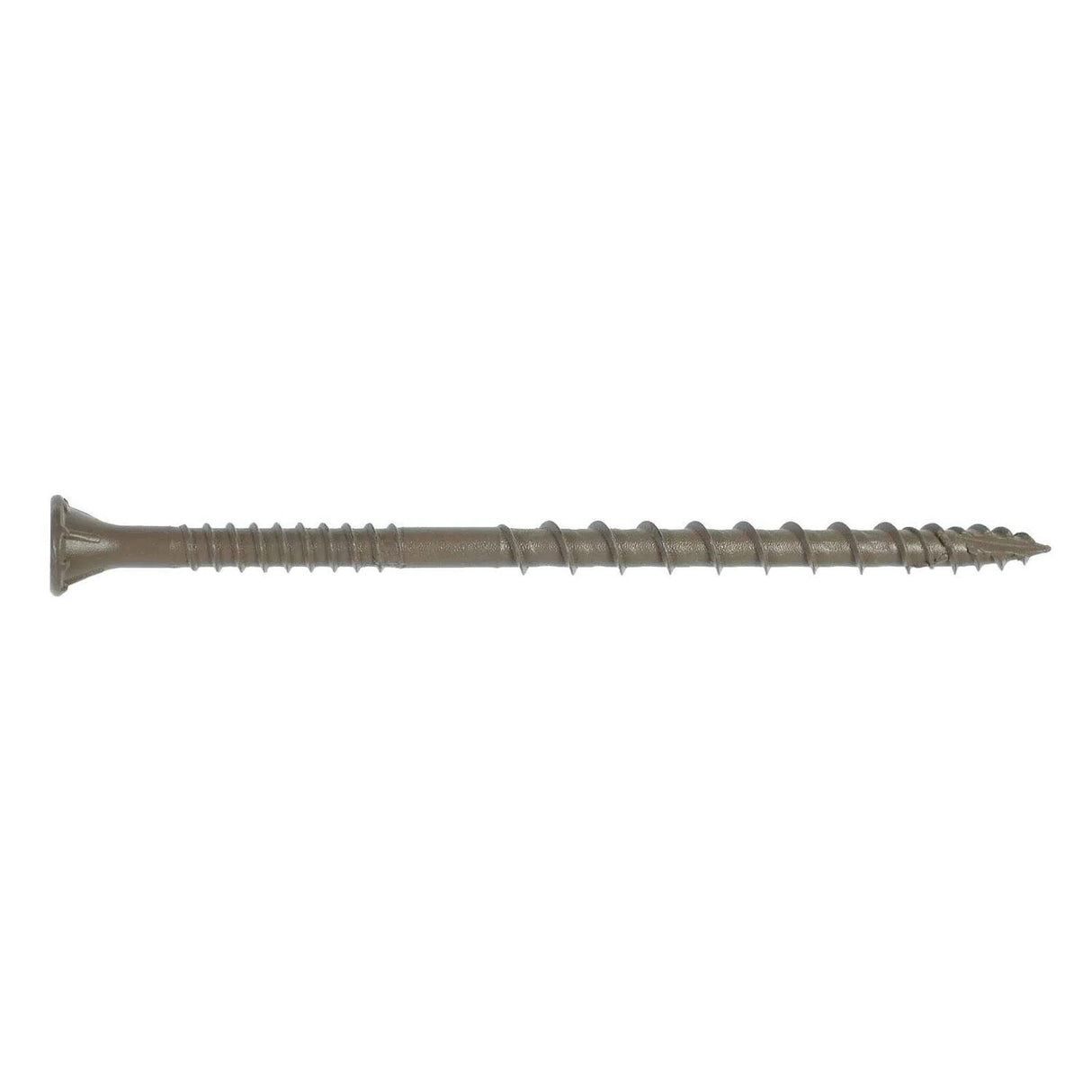 Simpson Strong-Tie DSVT312R60 Deck-Drive (#10 x 3-1/2") T25 DSV Quik Guard Wood Screw, Flat Head, Tan (60 Pack)