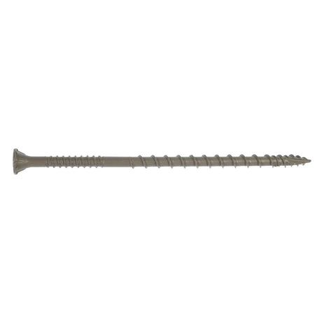 Simpson Strong-Tie DSVT4R350 Deck-Drive (#10 x 4") T25 DSV Quik Guard Wood Screw, Flat Head, Tan (350 Pack)