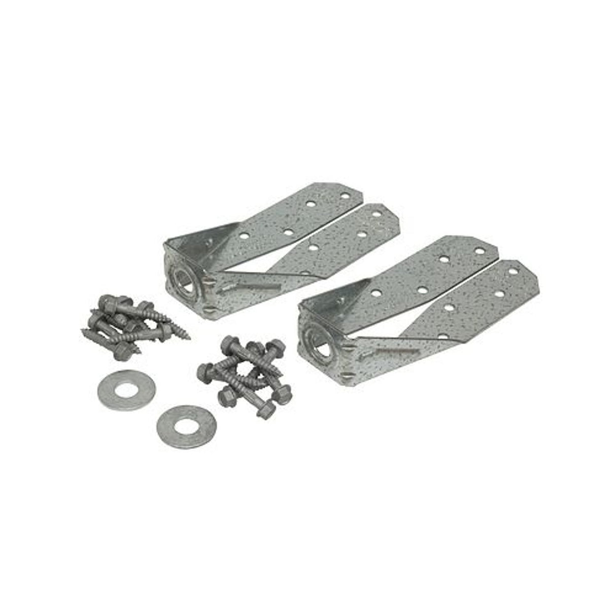 Simpson Strong-Tie DTT2Z-R2 (1-1/2") Deck Tension Tie - ZMAX Galvanized for 2x with SDS Screws (2 Pack)