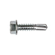 Simpson Strong-Tie E1B1414R100 Self-Drilling E Metal Screw Clear-Zinc Coating (100 Pack)
