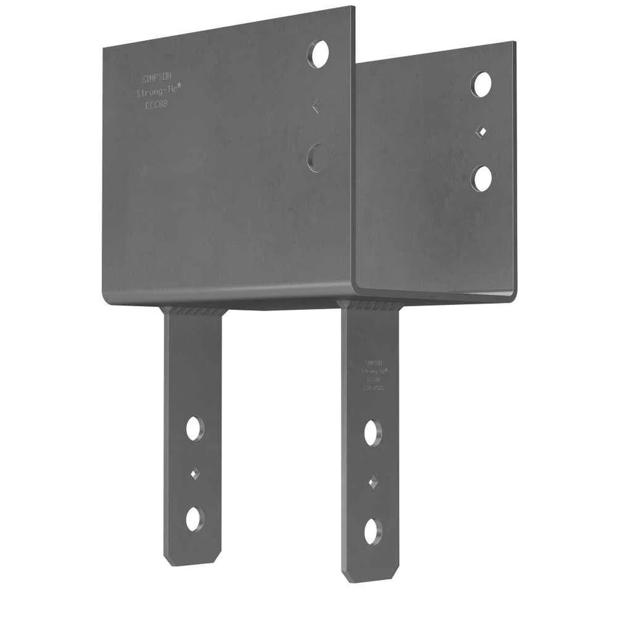 Simpson Strong-Tie ECC88 End Column Cap for 8x Beam and 8x Post - Heavy-Duty Steel Connector