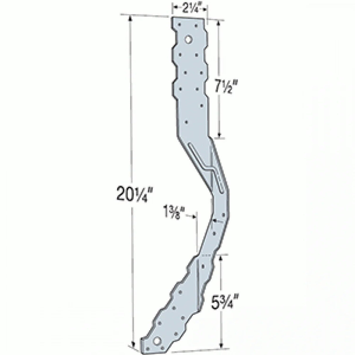 Simpson Strong-Tie H7Z Hurricane Tie - ZMAX Finish - 2