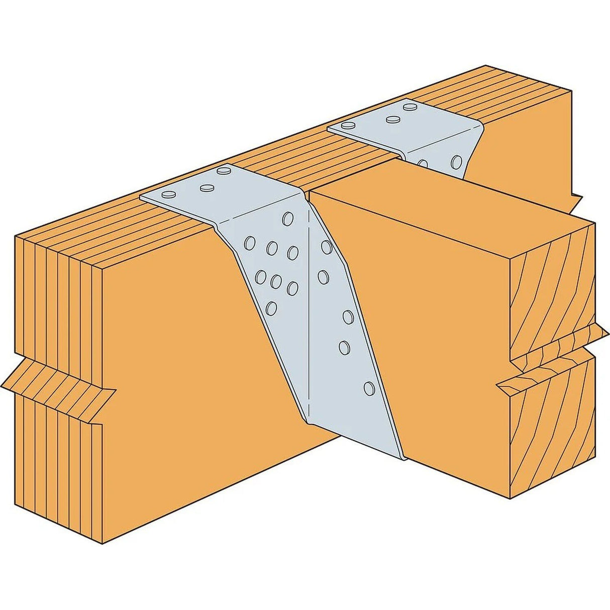 Simpson Strong-Tie HB3.56/11.88 (3-1/2" x 11-7/8") Top Flange I-Joist Hanger - G90 Galvanized - 4