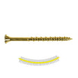 Simpson Strong-Tie HCKWSV212S Strong-Drive (#9 x 2-1/2") T25 Subfloor Collated Screw - Yellow-Zinc (750 Pack)