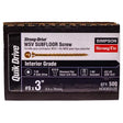 Simpson Strong-Tie HCKWSV3S Strong-Drive (#9 x 3") T25 Subfloor Collated Screw - Yellow-Zinc (500 Pack)