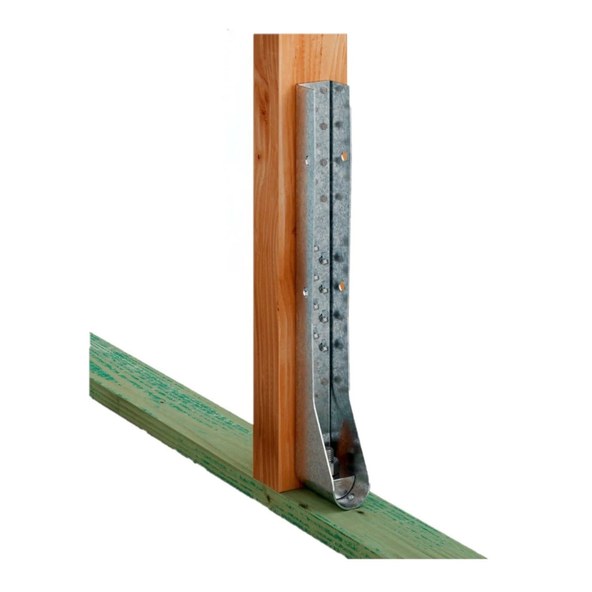 Simpson HDUE17-SDS4.5HDG Strong-Tie Hot-Dip Galvanized Predeflected Holdown with SDS Screws for Wood Construction - 3