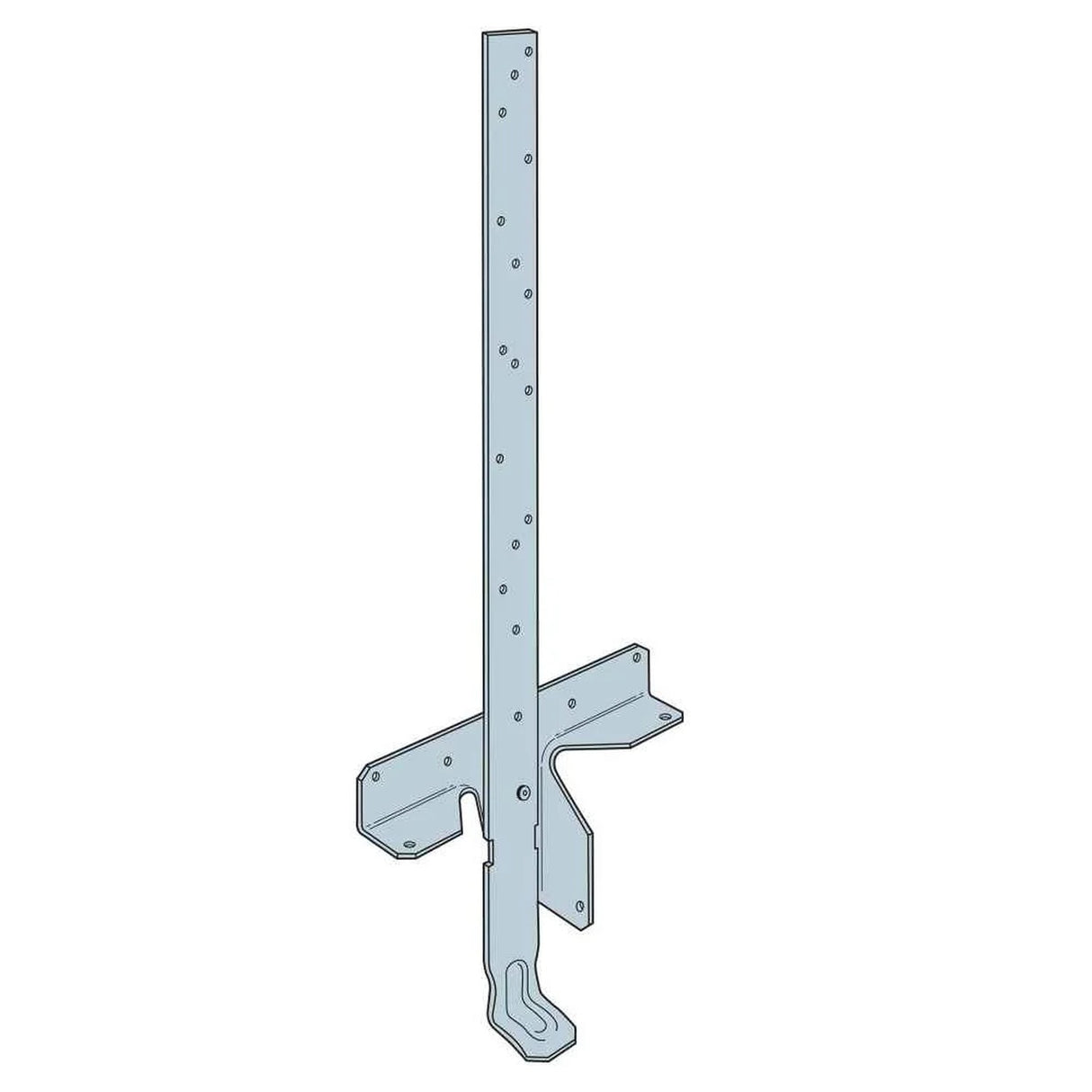 Simpson Strong-Tie HETAL12 (12") Embedded Truss Anchor for Concrete and Masonry Walls