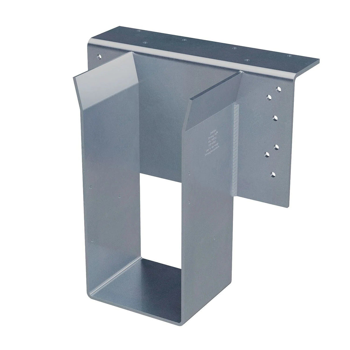 Simpson HGLTV5.512 Strong-Tie Heavy Top-Flange I-Joist Hanger for Engineered Lumber, 5-1/4 in x 12 in, Gray Paint
