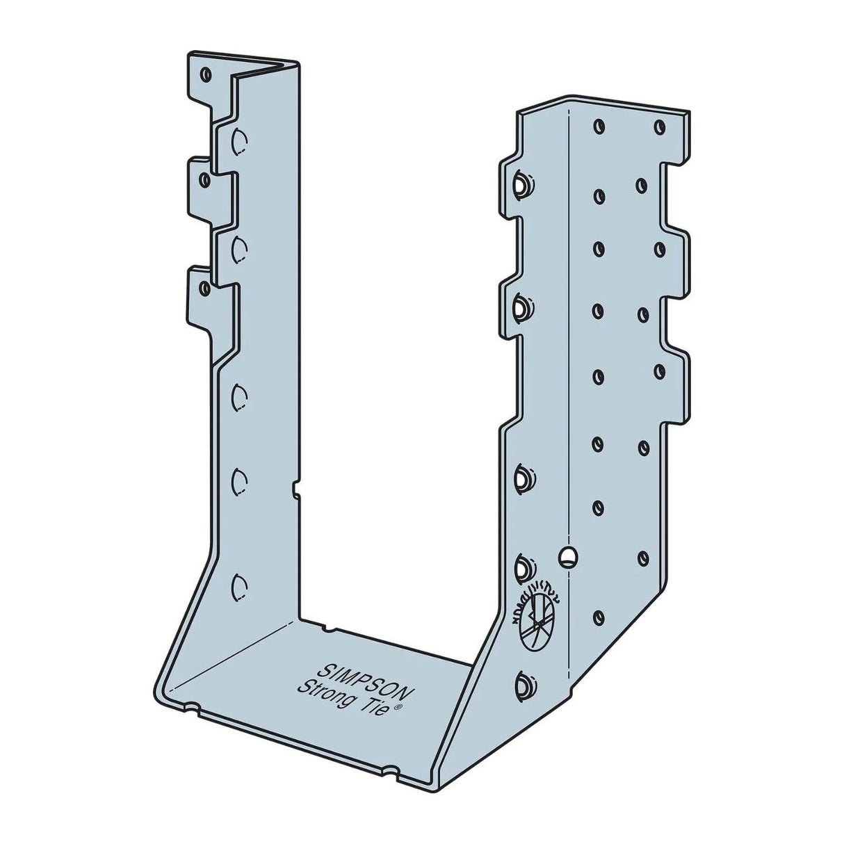 Simpson HHUS5.50/10 Strong-Tie Face Mount I-Joist Hanger for Engineered Wood - 2