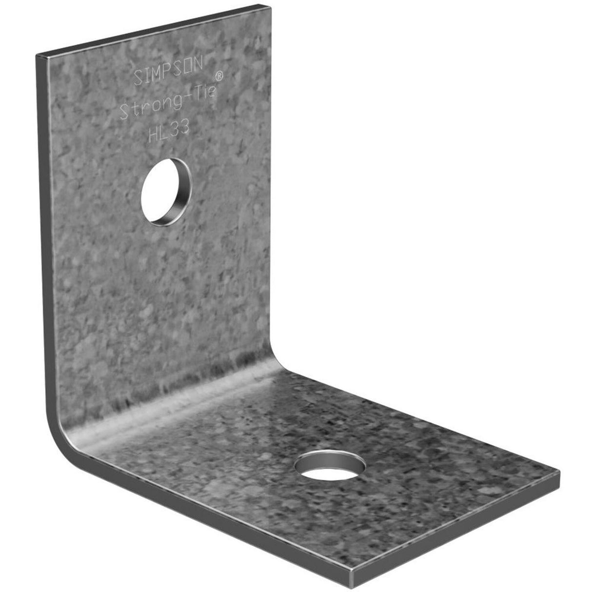 Simpson Strong-Tie HL33-R (3-1/4" x 2-1/2") Heavy Angle for Wood Construction