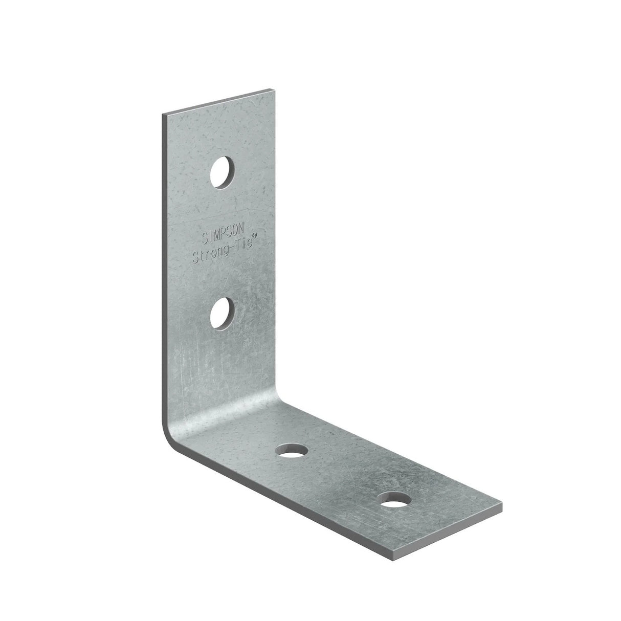 Simpson Strong-Tie HL53HDG (5-3/4" x 2-1/2") 7 Gauge Heavy L-Shaped Angle - Hot-Dip Galvanized