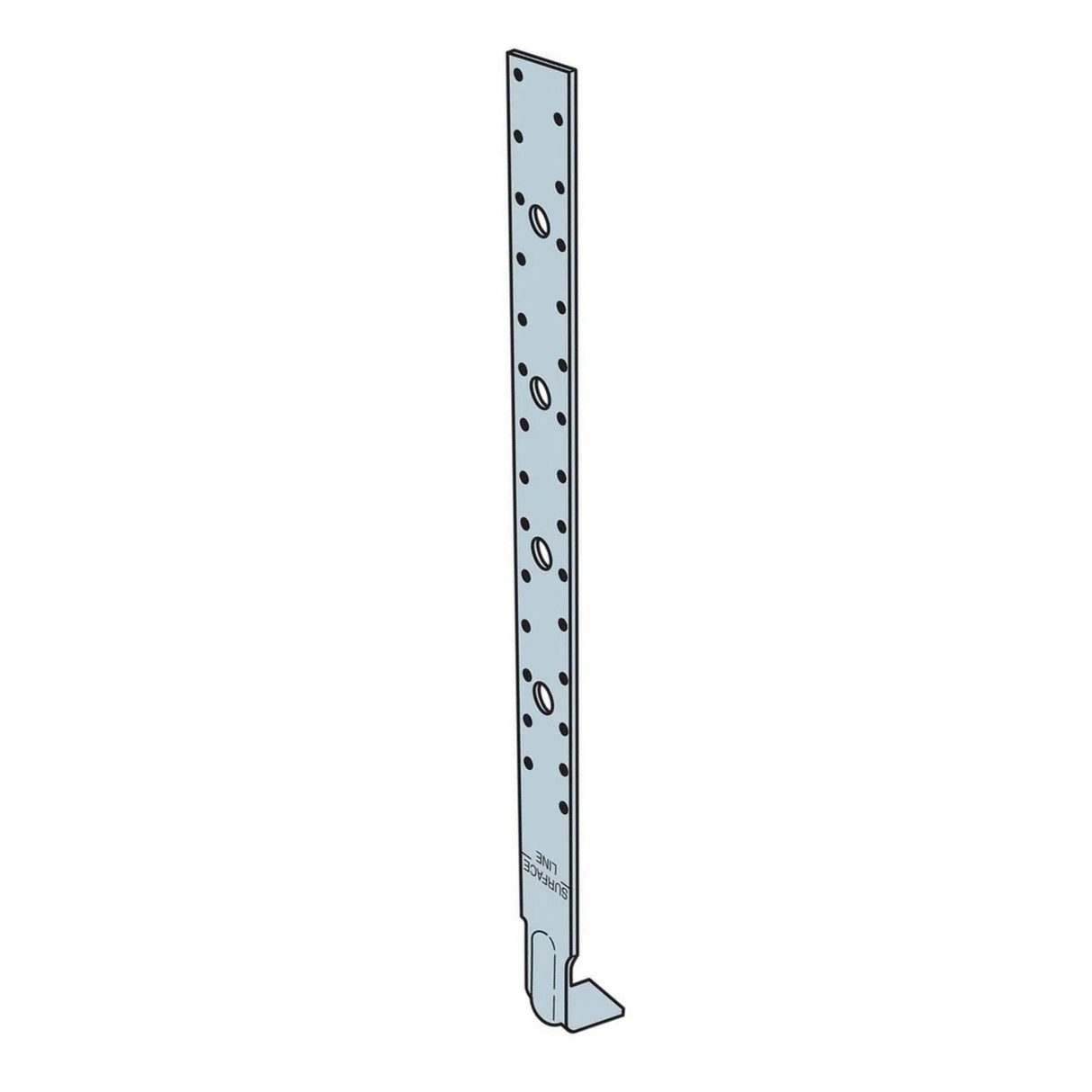 Simpson Strong-Tie HPA28 (32-1/2 in.) 10 Gauge Heavy Purlin Anchor - G90 Zinc Galvanized