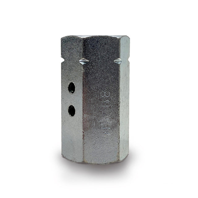 Simpson Strong-Tie HSCNW1 (1") High-Strength Coupler Nut with Witness Hole