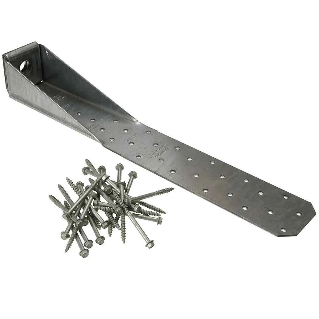 Simpson Strong-Tie HTT5KT (16") Heavy Tension Tie Kit for Wood-to-Concrete Connections - G90 Galvanized